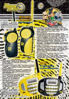  WALKIE TALKIES  &  SMS - catalogue